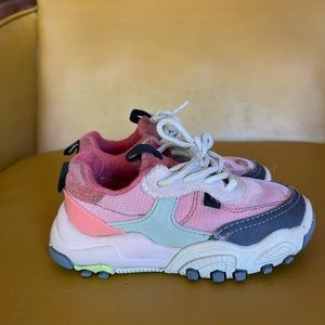 Zara toddler pink sneakers